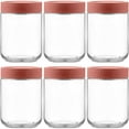 thumbnail image 1 of LZCKDPX 16 oz Overnight Oats Containers with Lids,Meal Prep Containers 6 Pack,Mason Jars 16 oz with Lids for Snack,Overnight Oats,Yogurt,Parfait,Soup,Smoothies,Salad 100% Leak-proof Dishwasher Safe, 1 of 7
