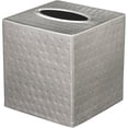thumbnail image 1 of LZCKDPX Hand Hammered Tissue Box Cover Square, Matte Black Tissue Holder for Bathroom, Square Metal Dresser Accessories, Decorative Tissue Box Holder, Matte Black Handcrafted Tissue Cover, 1 of 9