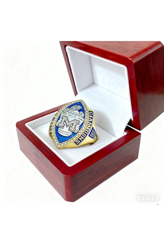 Michigan 2023 Wolverines National 2024 College Football Playoff 2023 Big Ten and 2024 Rose bowl championship rings set