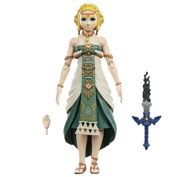 The Legend of Zelda Heroes of Hyrule Princess Zelda, The Legend of Zelda: Tears of the Kingdom Action Figure (6 in.)