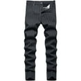 thumbnail image 1 of LZLER Men's Plaid Dress Pants Casual Stretch Chino Pant for Men, 1 of 5