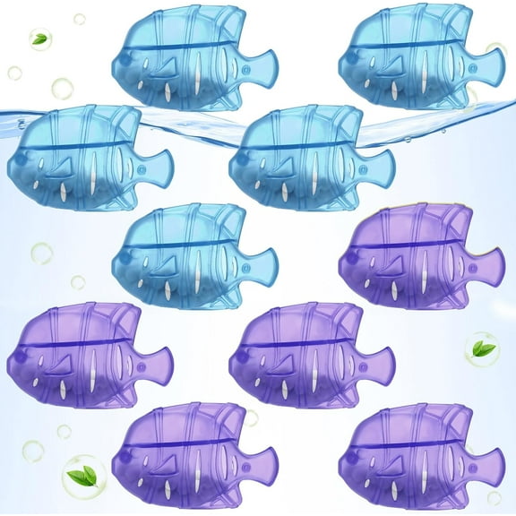 LZLINGMEI 10Pcs Humidifier Cleaner Fish Universal Humidifier Tank Cleaner Works in All humidifiers and Fish Tanks Purifies Water, Prevent Hard Water Build-Up
