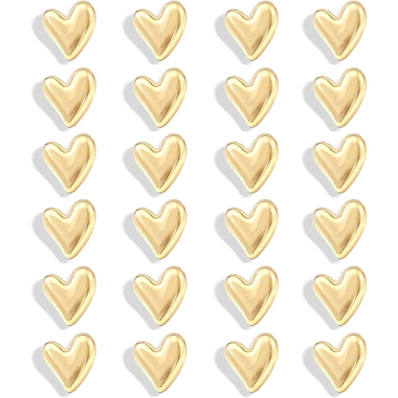 LZLINGMEI 24PCS Cute Love Heart Refrigerator Magnets,Decorative Magnets for Whiteboard Cabinet Locker,Lovely Fun Magnets for Home Kitchen