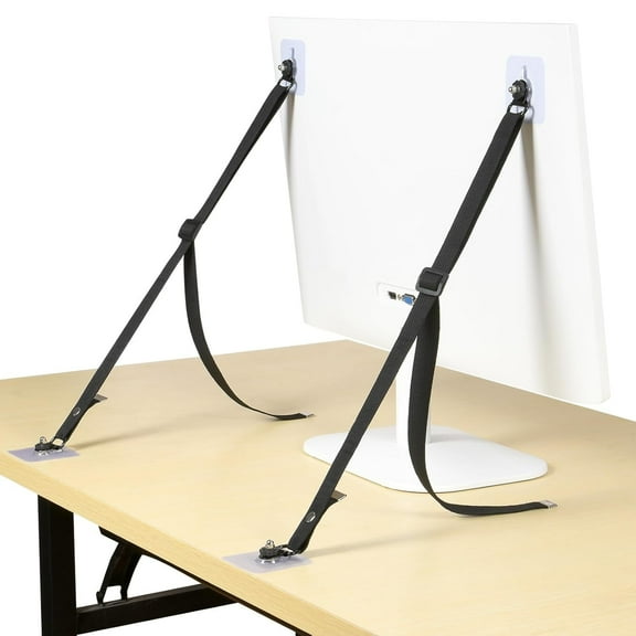 LZLINGMEI 2Pcs Anti-tip Furniture Straps for Safety, Adjustable Anti-tip TV Device for Pet Safety