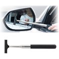 thumbnail image 1 of LZLINGMEI Car Rearview Mirror Wiper,Telescopic Auto Mirror Squeegee Cleaner, Glass Mist Cleaning Tool with Retractable Handle, Portable Car Windows Water Removal, 1 of 13