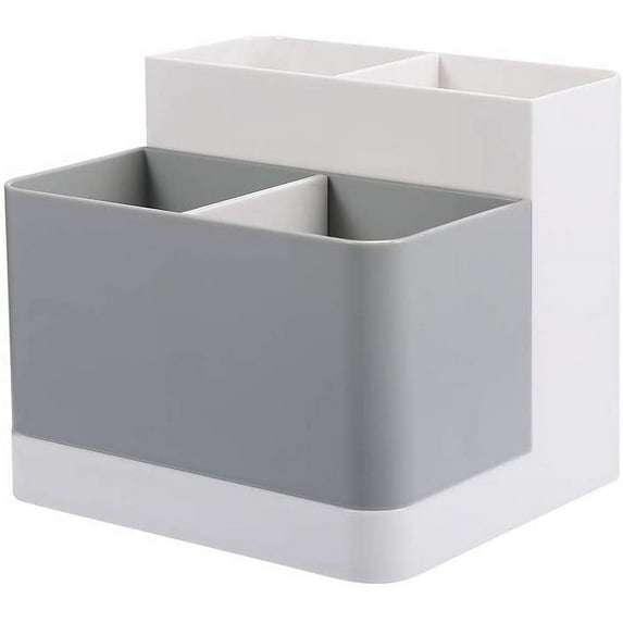 LZLINGMEI Desktop Storage Organizer Pencil Card Holder Box Container for Desk, Office Supplies, Vanity Table