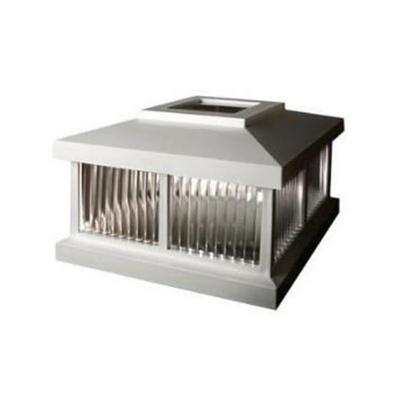 LZM625W Mailbox Post Solar Cap - White