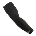 thumbnail image 1 of LZRD Tech Football Sleeve - Max Grip Compression Arm Sleeve with Moisture Wicking Fabric, Protection from Turf Burns & Scrapes - NCAA Legal UV Protection Sleeves - Youth Medium, Black, 1 of 7