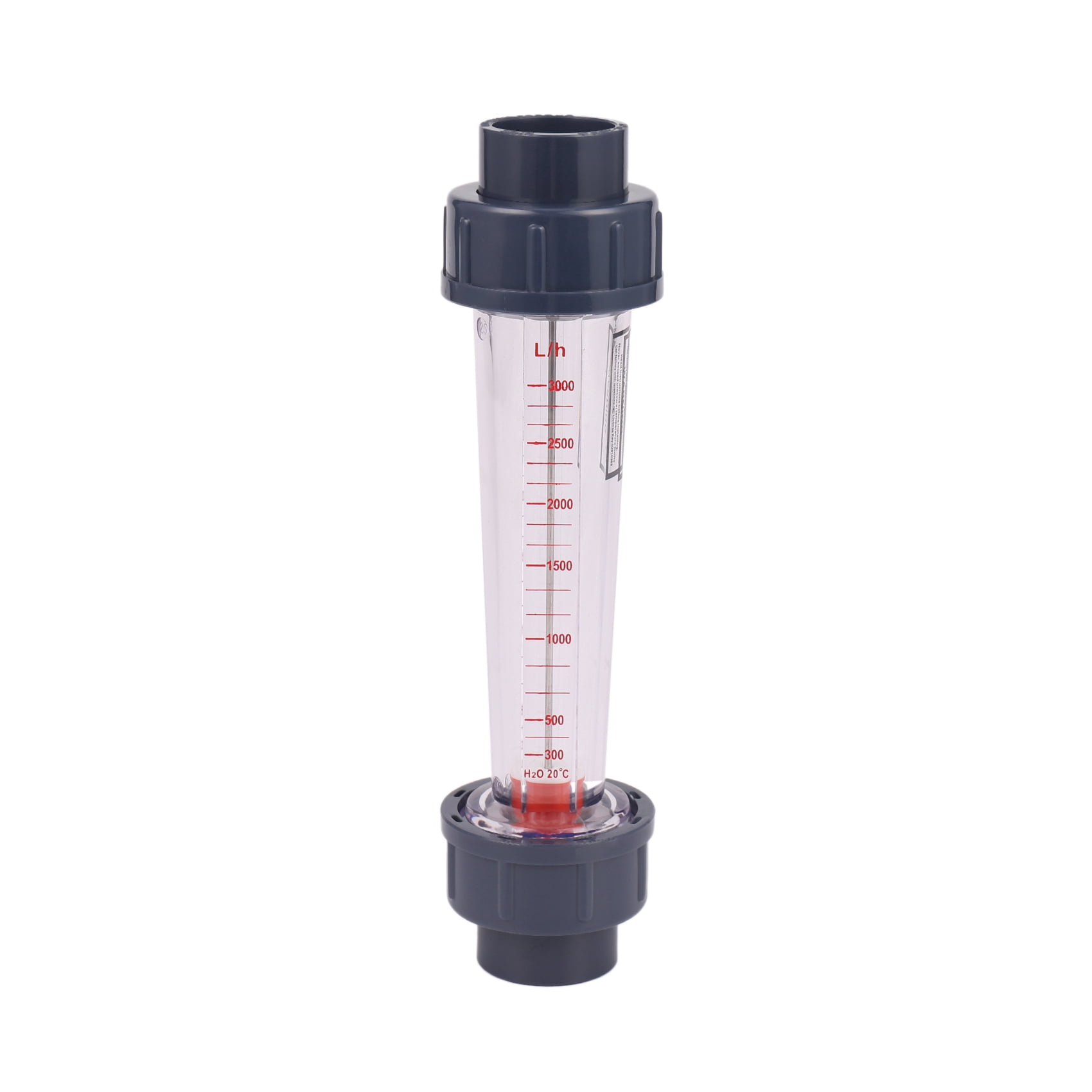 Misuratore Di Portata Acqua LZS-25 - 300-3000 L/H, Per Tubi DN25, Plastica - Foto 3
