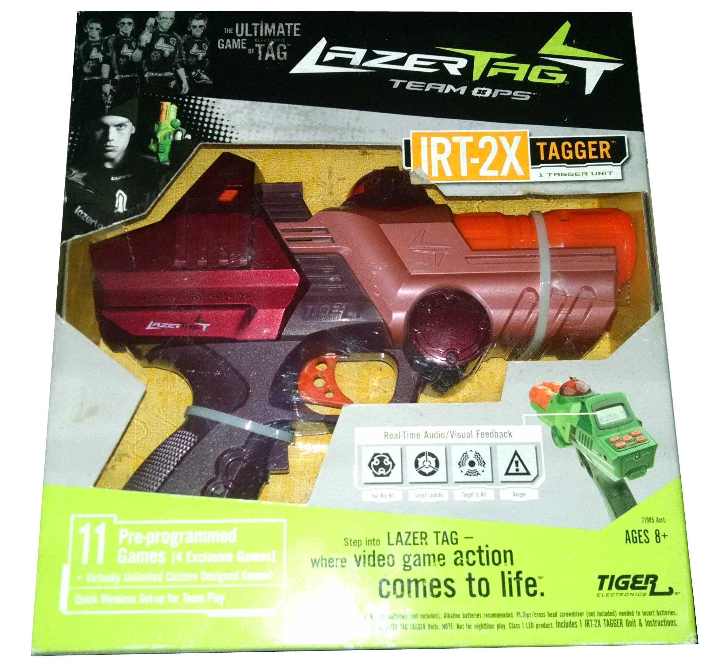 LZTTeam Ops Toy Blaster IRT-2X Green Battery Powered