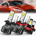 thumbnail image 1 of LZYMAXDM For Ford Fusion 2006-2018 LED Headlight H7+H11 High/Low Bulbs+H11 Fog light Bulbs Combo Kit 6pcs,Easy Plug-N-Play Installation,6000K Pure White,IP68 Waterproof,Replacement, 1 of 11