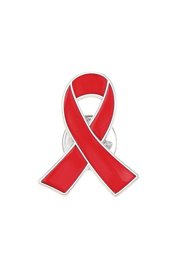 LZYWOD Bring Them Pin, red ribbon pin lapel, red ribbon pins enamel badges For men Support doctors, Campaign Mental Heal women W8D0