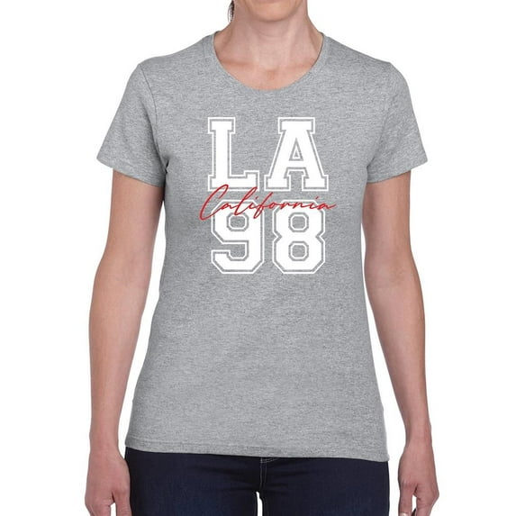 La 98 California T-Shirt Women -Image by Shutterstock, Female Medium