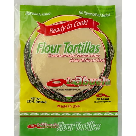 La Abuela Flour Tortillas, 20 Count
