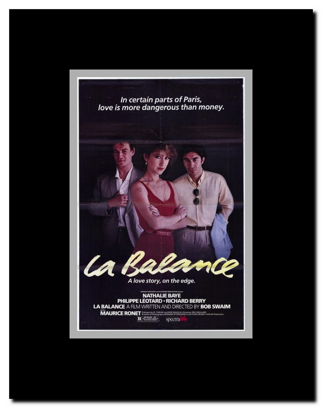 La Balance Framed Movie Poster