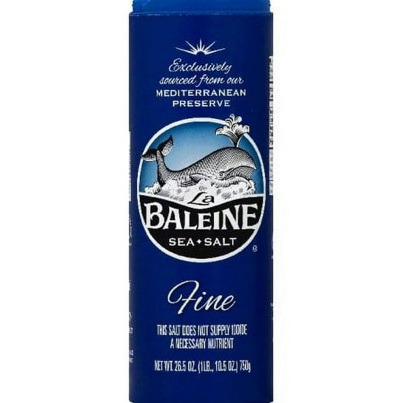 La Baleine Fine Sea Salt, 26.5 Ounce