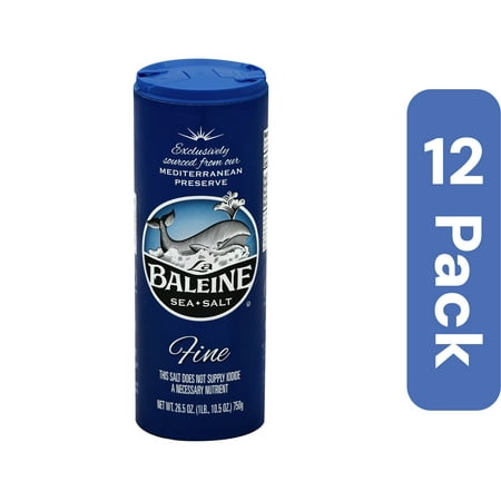 La Baleine Fine Sea Salt 26.5 oz (Pack Of 12)
