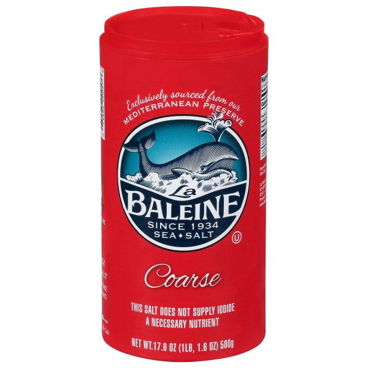 La Baleine Sea Salt Coarse, 17.6 Oz
