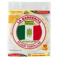 La Banderita Burrito Grande, Extra Large Flour Tortillas, 10 Count, 25