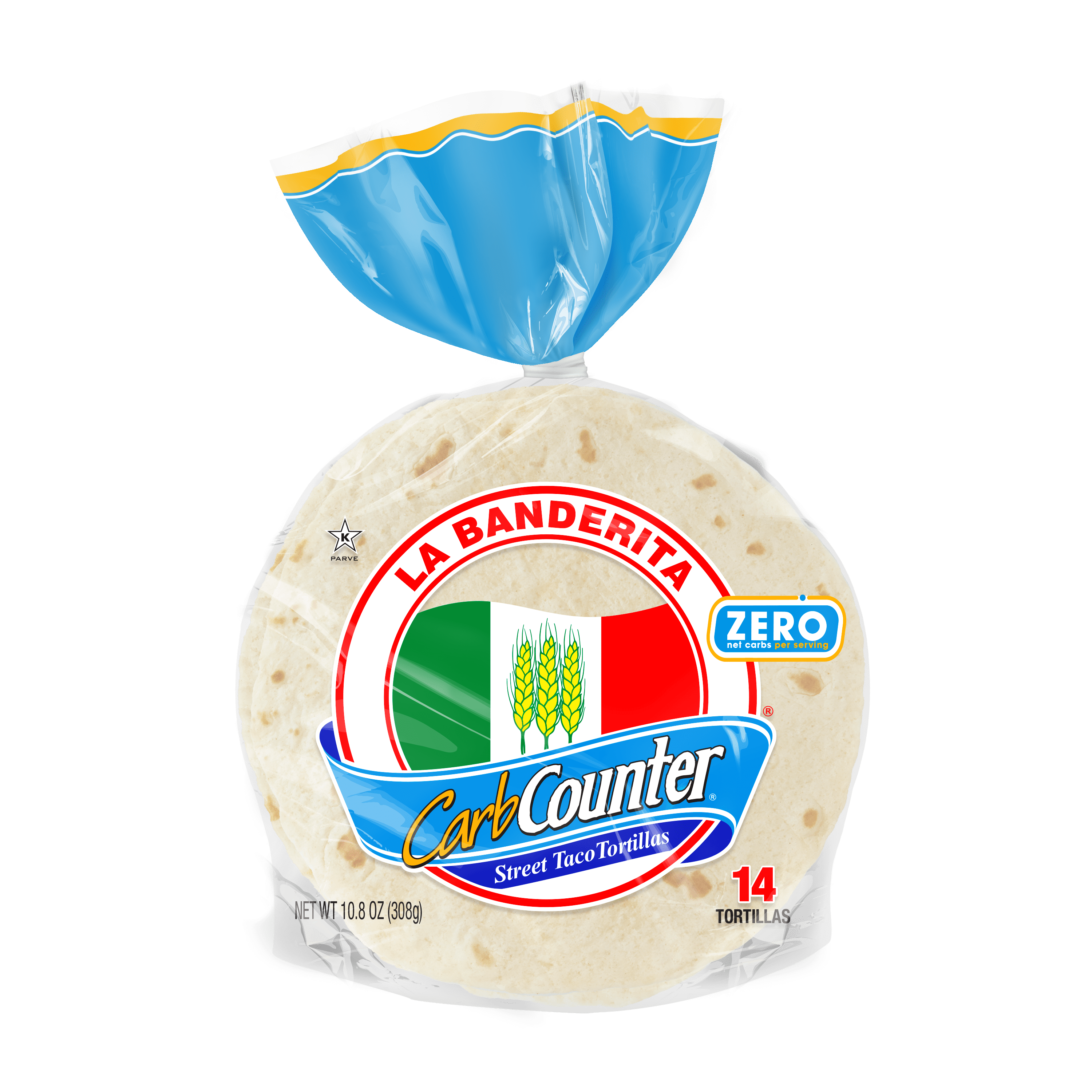 La Banderita Carb Counter Street Taco Flour Tortillas 14 Count