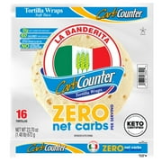 La Banderita Carb Counter Zero Net Carbs Soft Taco 16 Count