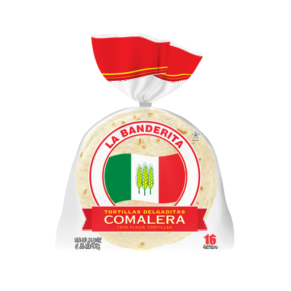 La Banderita Comalera Flour Tortillas 16 Count