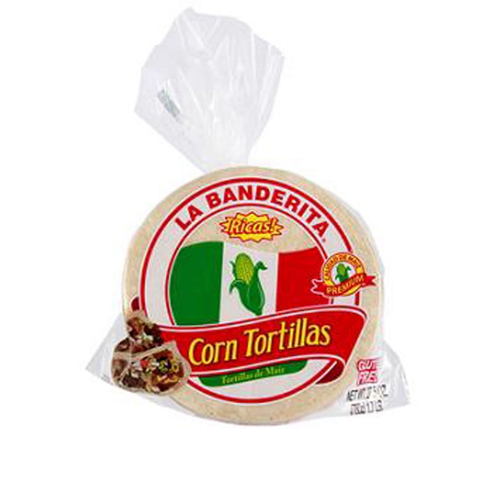 La Banderita White Corn Tortillas 30Pk 1 count only