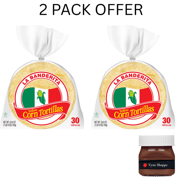 La Banderita Yellow Corn Tortilla 30 Count