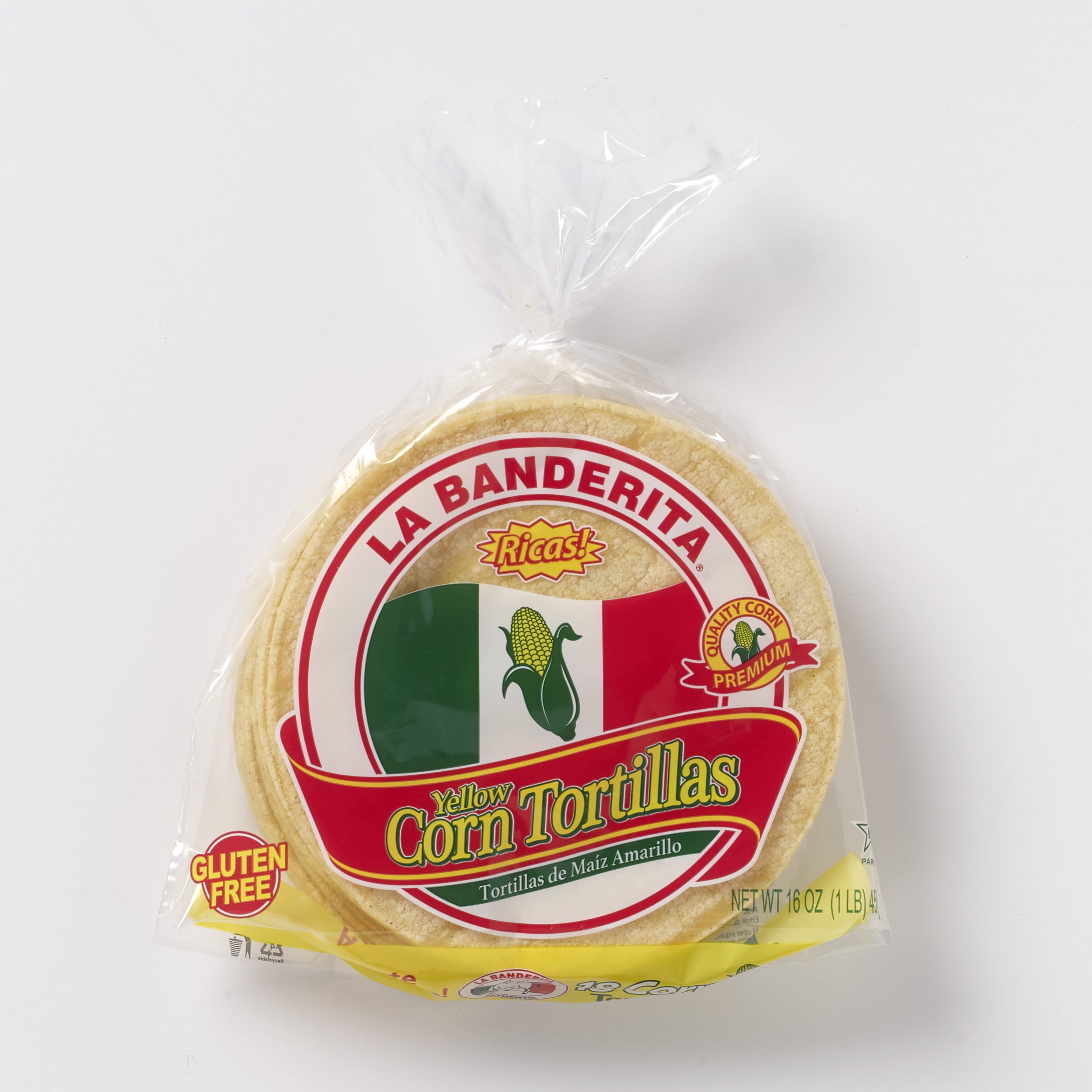 La Banderita Yellow Corn Tortillas 18 Count