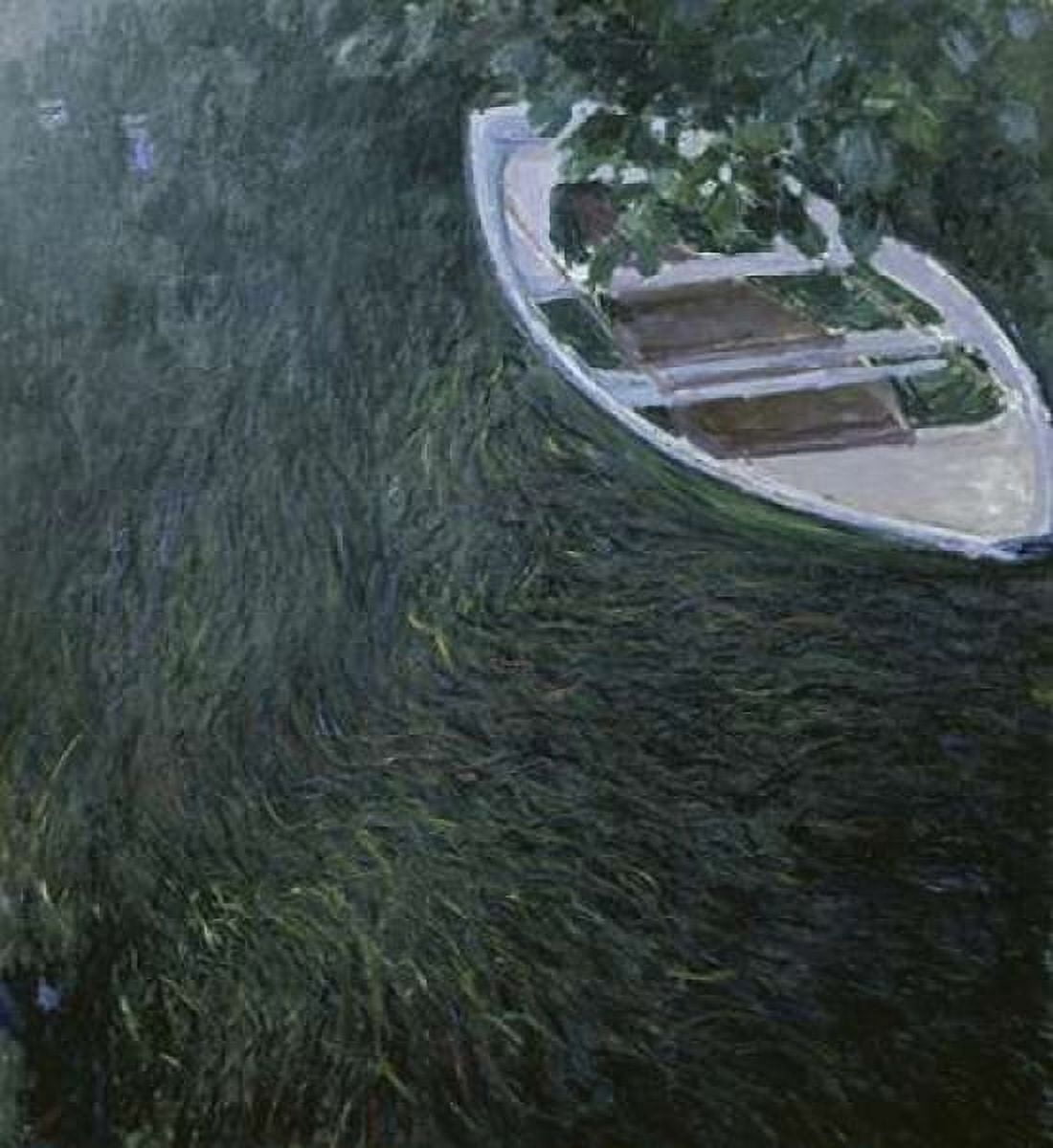 La Barque - The Row Boat 1887 Canvas Art - Claude Monet (24 x 24)