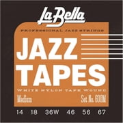 La Bella 600 White Jazz Tapes Medium 14 - 67