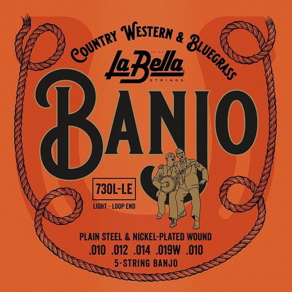 La Bella 630-4/4 Elite Chrome Steel Flat Wound Full Steel Core Violin String Set E-631-G-634