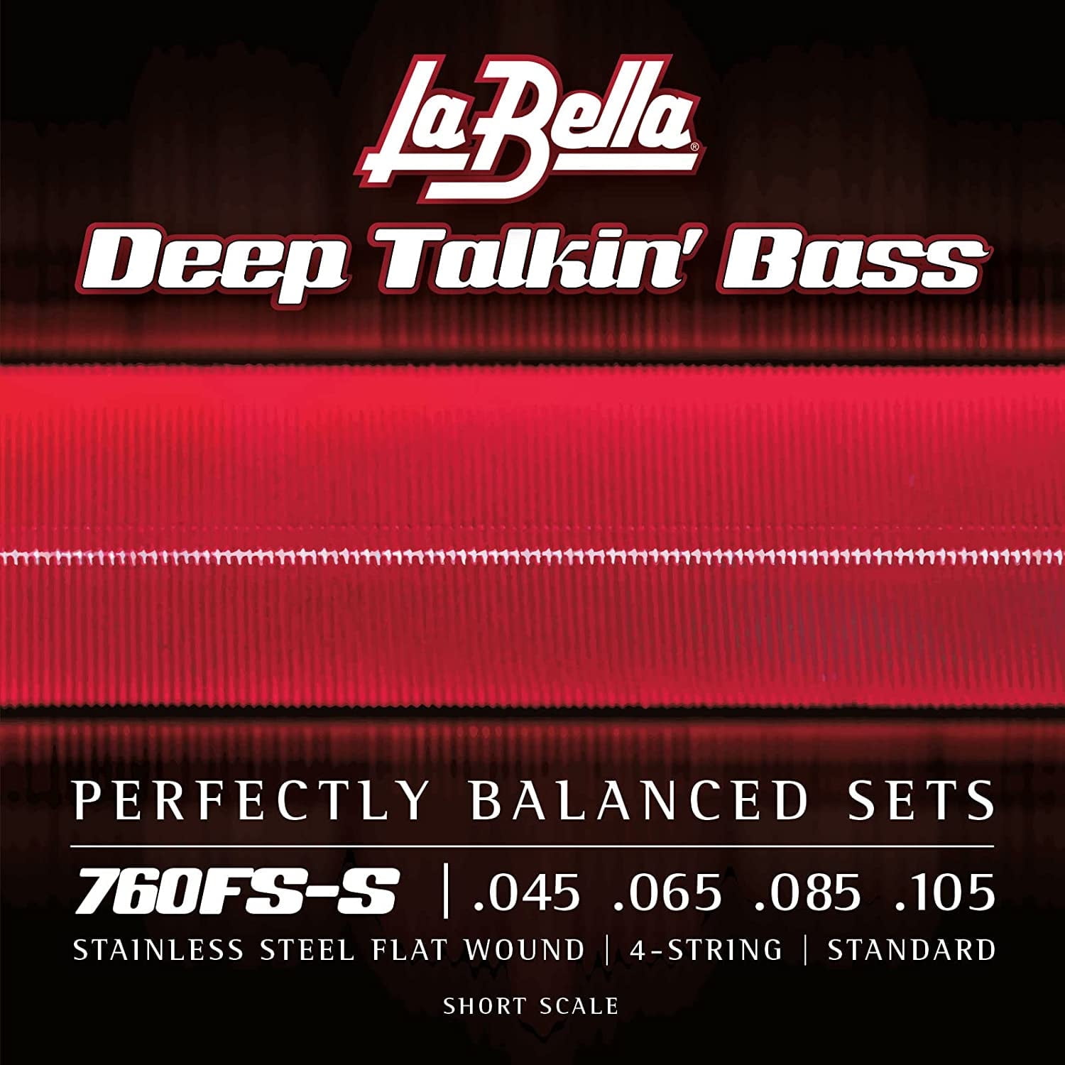 La Bella 630-1/8 Elite Chrome Steel Flat Wound Full Steel Core Violin String Set E-631-G-634