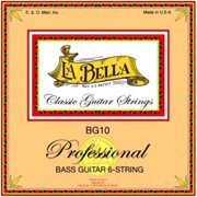 La Bella 760FS-S Deep Talkin Stainless Steel Flat Wound - Standard Short Scale Bass Guitar Strings 45-105