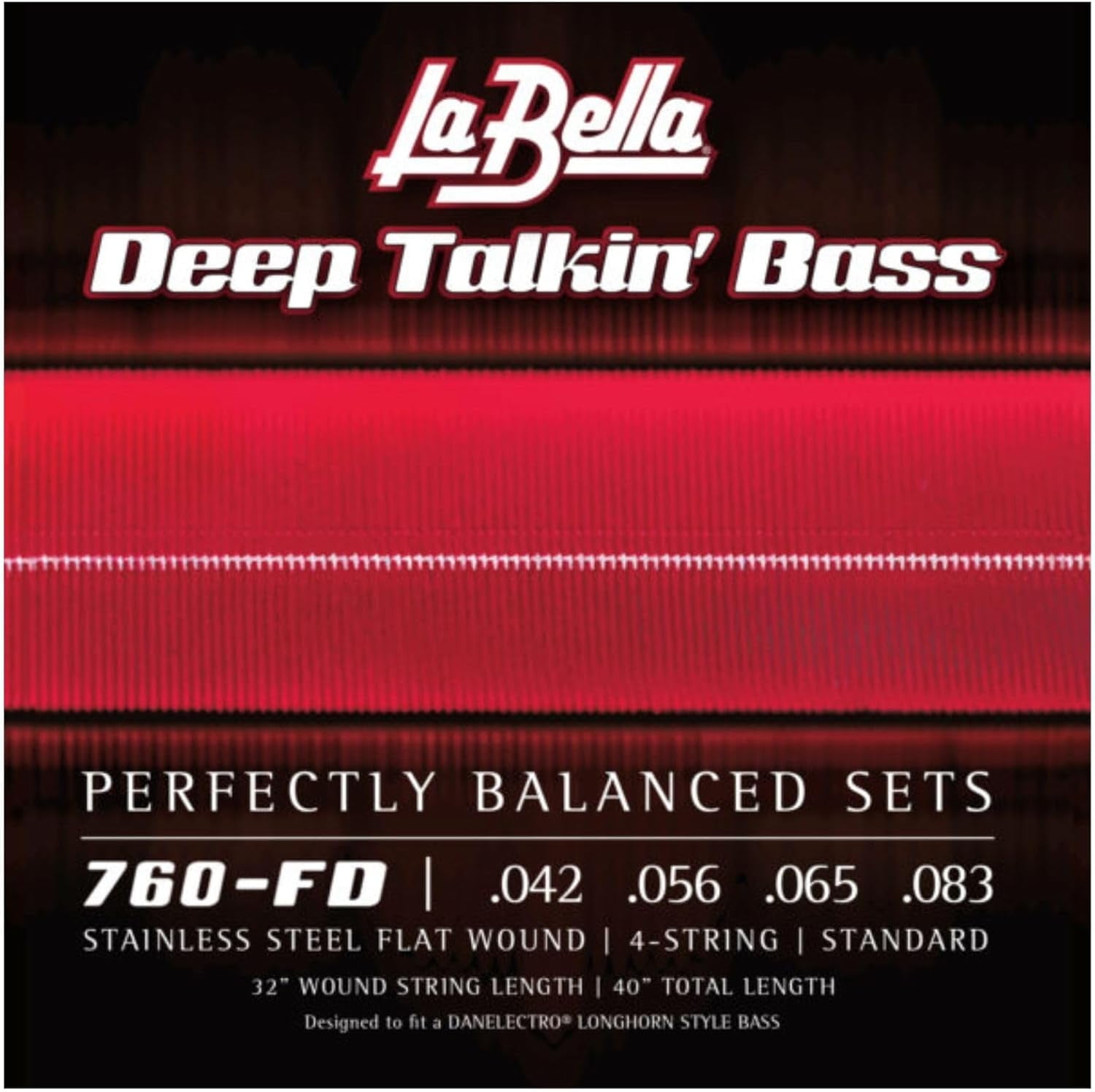 La Bella 710-12H 12-String Silk & Steel - Heavy Acoustic Guitar String 14-33