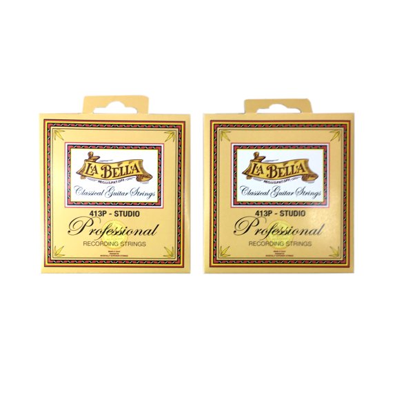 La Bella Guitar Strings Classical Professional Series 413P - Studio 2 Pack