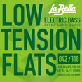 thumbnail image 1 of La Bella LTF-5A-XL Low Tension Flats, 5-String, Extra Long Scale Electric Bass String 42-118, 1 of 1