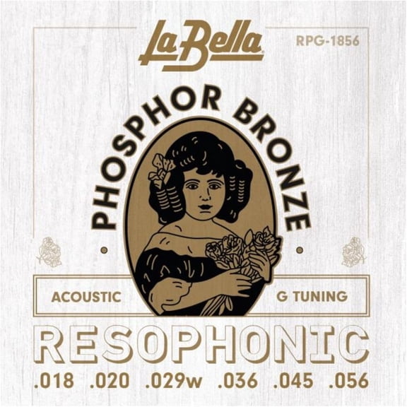 La Bella Preferita Flamenco  Red Nylon Trebles & Nickel-Silver Alloy Basses, Medium Tension, Vintage Bright Tone Classical Guitar Strings