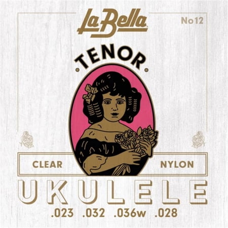 La Bella Tenor Clear Nylon Ukulele Strings