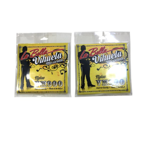 La Bella Vihuela De Mexico Guitar Strings 2-Packs VM300