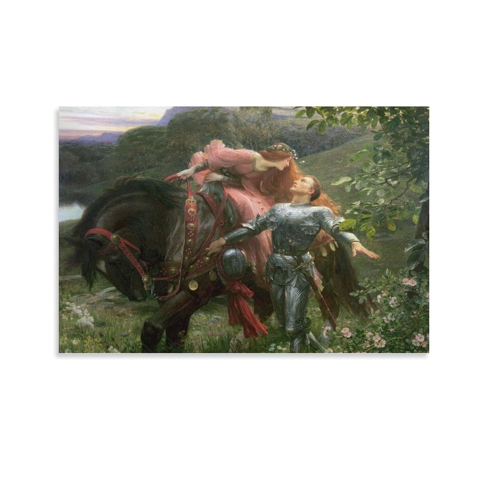 La Belle Dame Sans Merci by Frank Dicksee 1000 Piece Puzzle – The