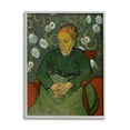 thumbnail image 1 of La Berceuse Portrait Madame Roulin Van Gogh Botanical & Floral Painting Gray Framed Art Print Wall Art, 1 of 7