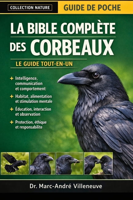 La Bible ComplÃ¨te des Corbeaux (Le Guide Tout-en-un): Guide complet consacrÃ© Ã  la dÃ©tention des corbeaux, Ã  leur comport, (Paperback)