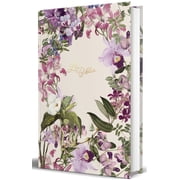 La Biblia Catolica Edicion Letra Grande. Tapa Dura, Morada con Flores Hardcover