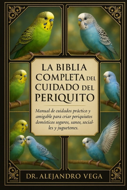 La Biblia Completa del Cuidado del Periquito: Manual de cuidados prÃ¡ctico y amigable para criar periquitos domÃ©sticos se, (Paperback)