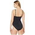thumbnail image 1 of La Blanca Island Goddess Lingerie Mio One-Piece Black, 1 of 2