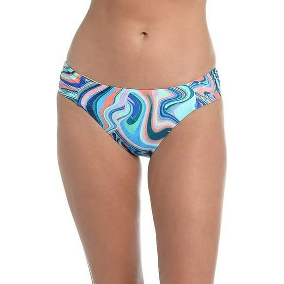 La Blanca womens  Cove Side Shirred Hipster Bikini Bottom, 12