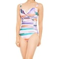 thumbnail image 1 of La Blanca MULTI Ocean Tides Mio Molded One-Piece Swimsuit, US 4, 1 of 3