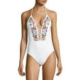 thumbnail image 1 of La Blanca Women's Eden Halter Mio One Piece Swimsuit, Multi, 12, 1 of 2