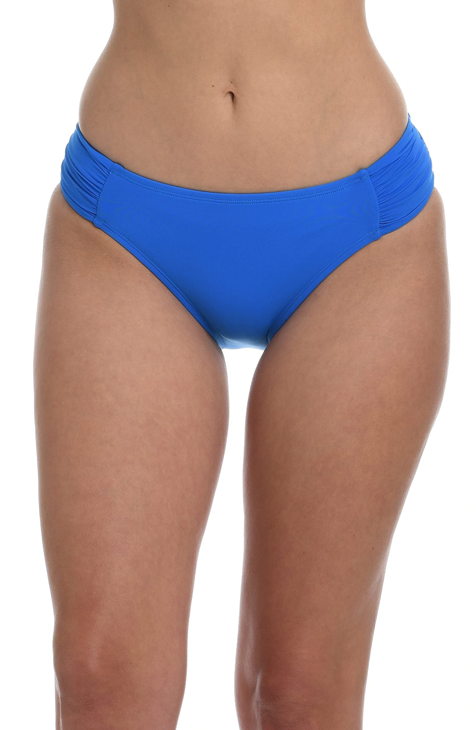 La Blanca | Swim | La Blanca Island Goddess Side Shirred Hipster Bikini Bottom Ginger Pink 12 67b1f40fc38372e92e3651eb